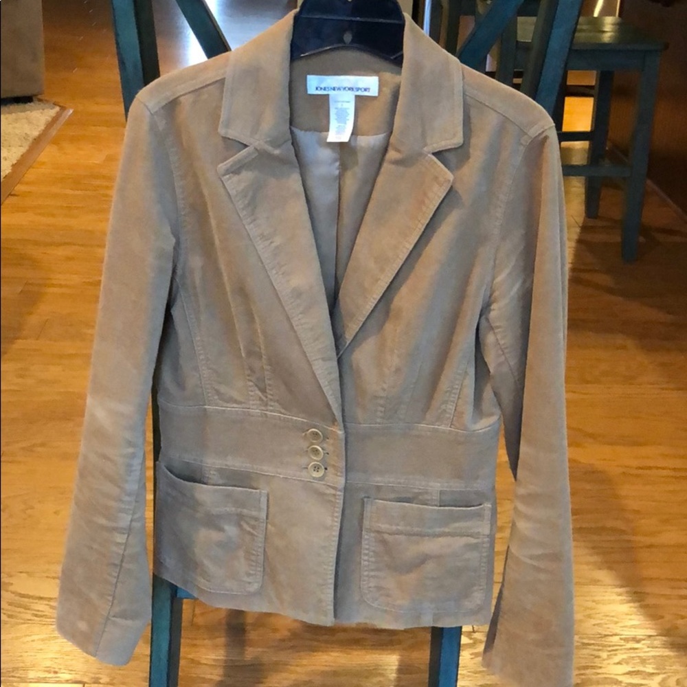 Jones New York tan blazer - size S